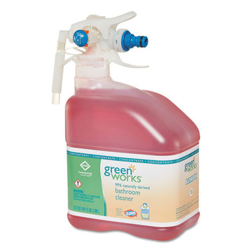 Green Works® Bathroom Cleaner Concentrate, 101 Oz Bottle, 2-carton freeshipping - TVN Wholesale